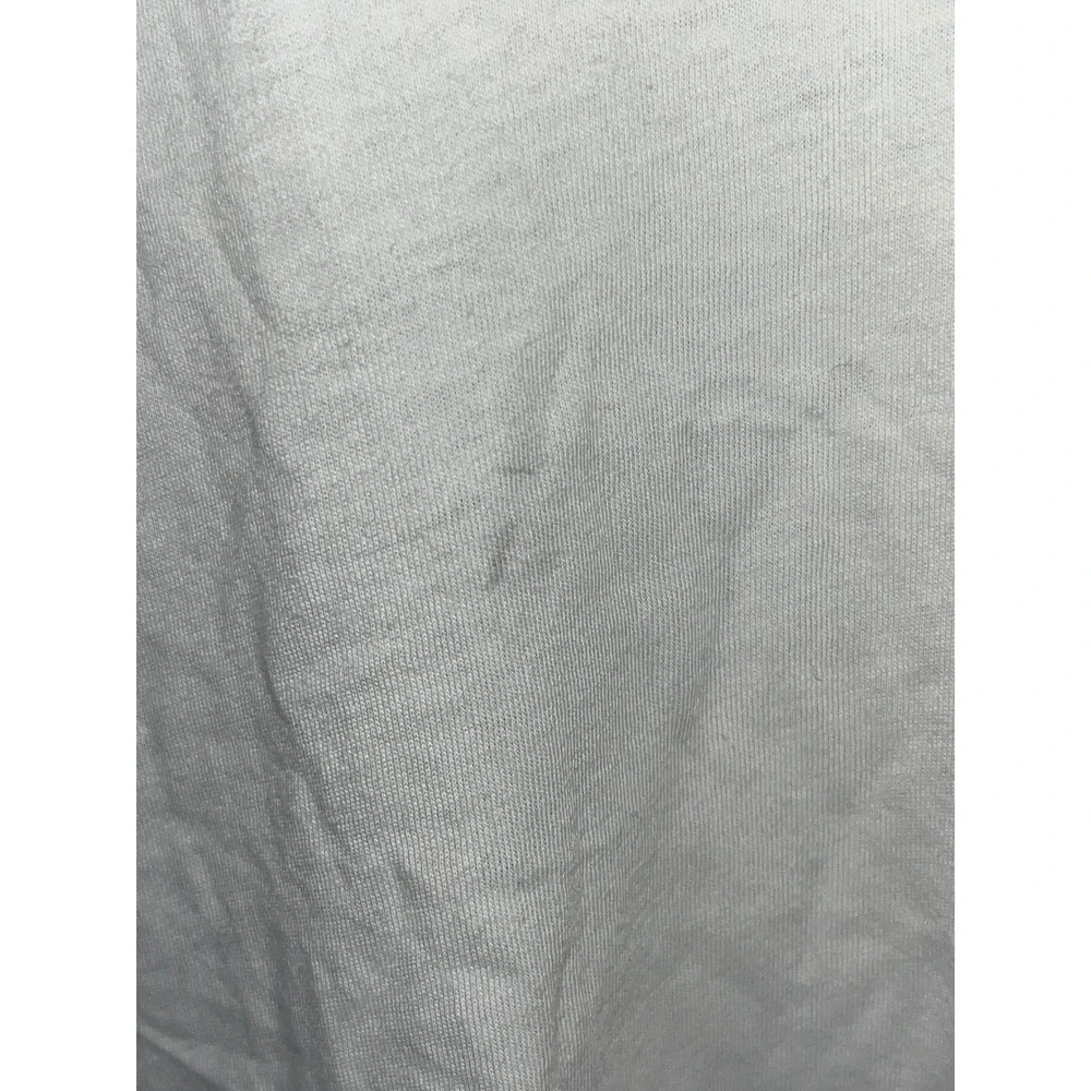 Polo Ralph Lauren White Crewneck T-Shirt Navy Pony Logo Cotton Mens XL